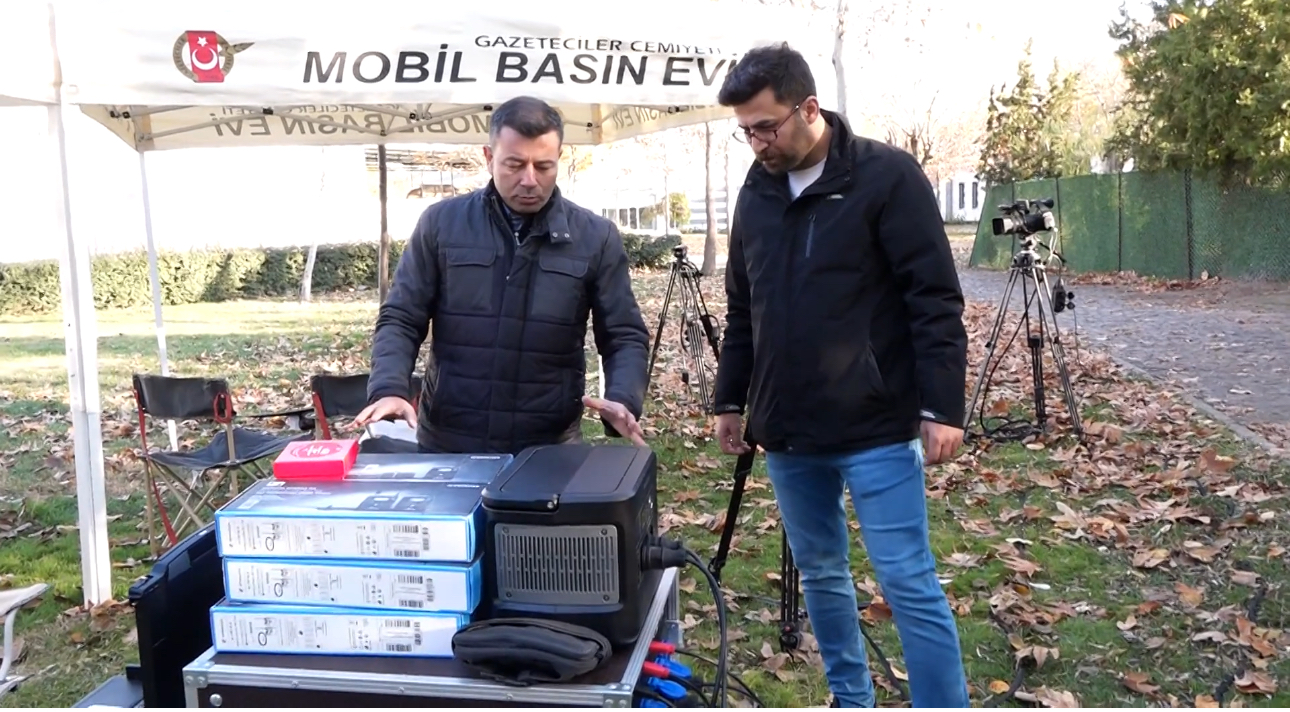 Gazeteciler Cemiyeti Mobil Basın Evi Diyarbakır’da