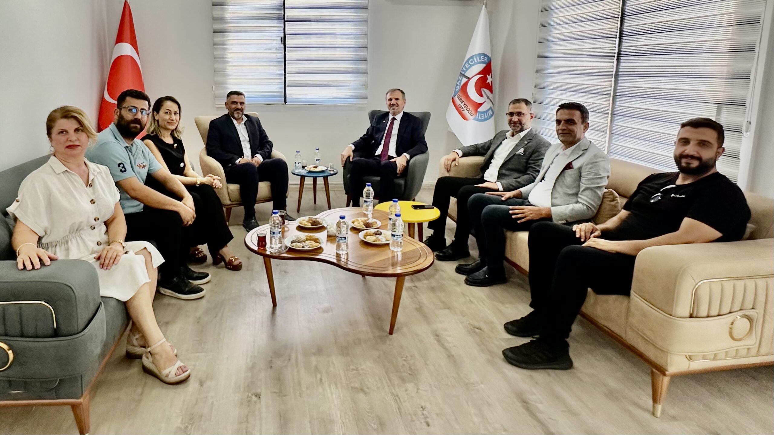 Saadet Partisi’nden Güneydoğu Gazeteciler Cemiyeti’ne Ziyaret