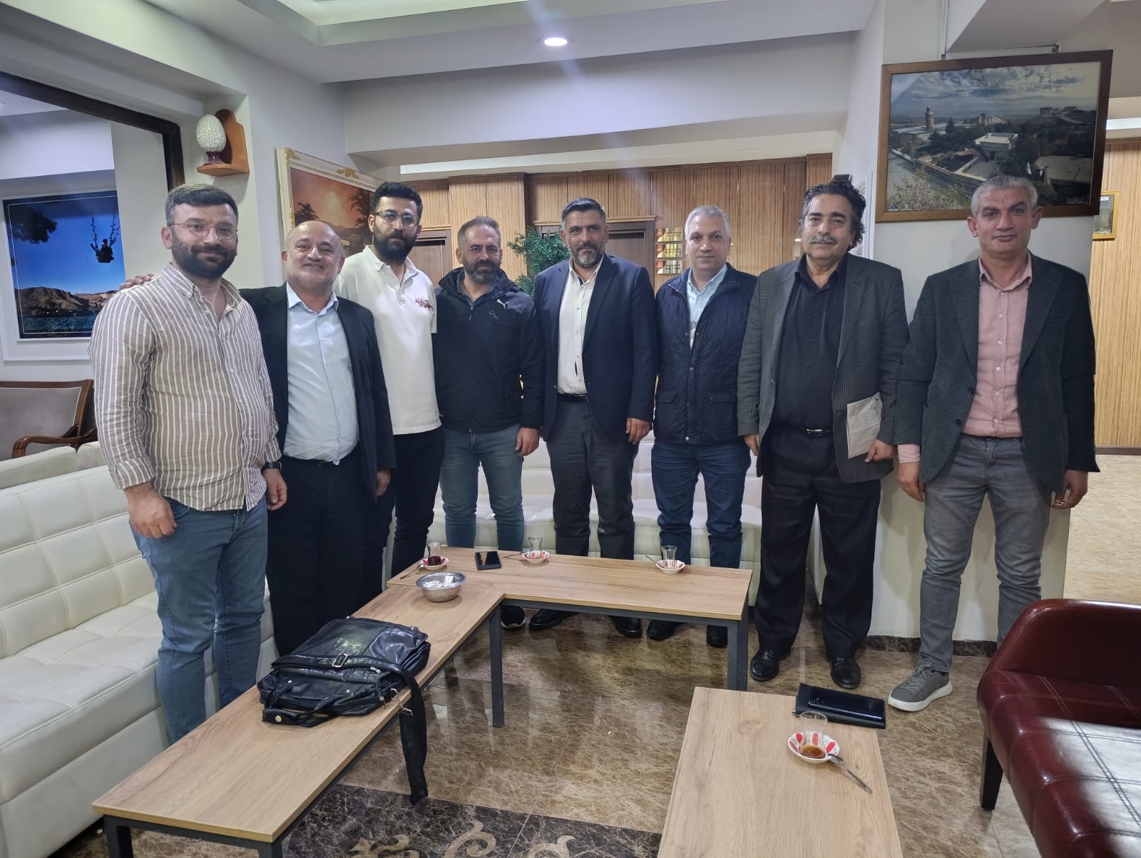 GGC Yönetim Kurulu Elazığ’da Gazetecilerle Buluştu