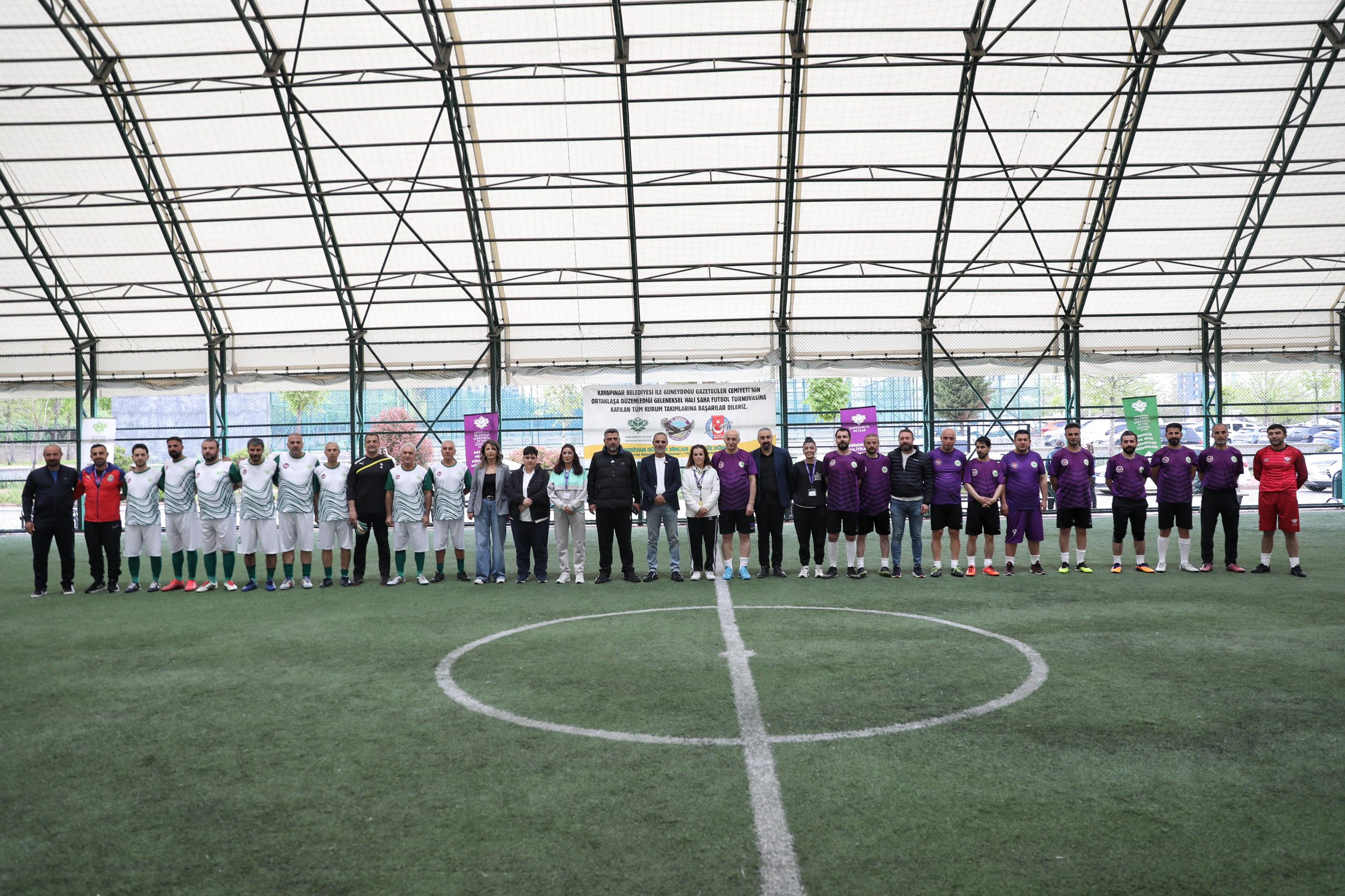 Kurumlar arası futbol turnuvası başladı