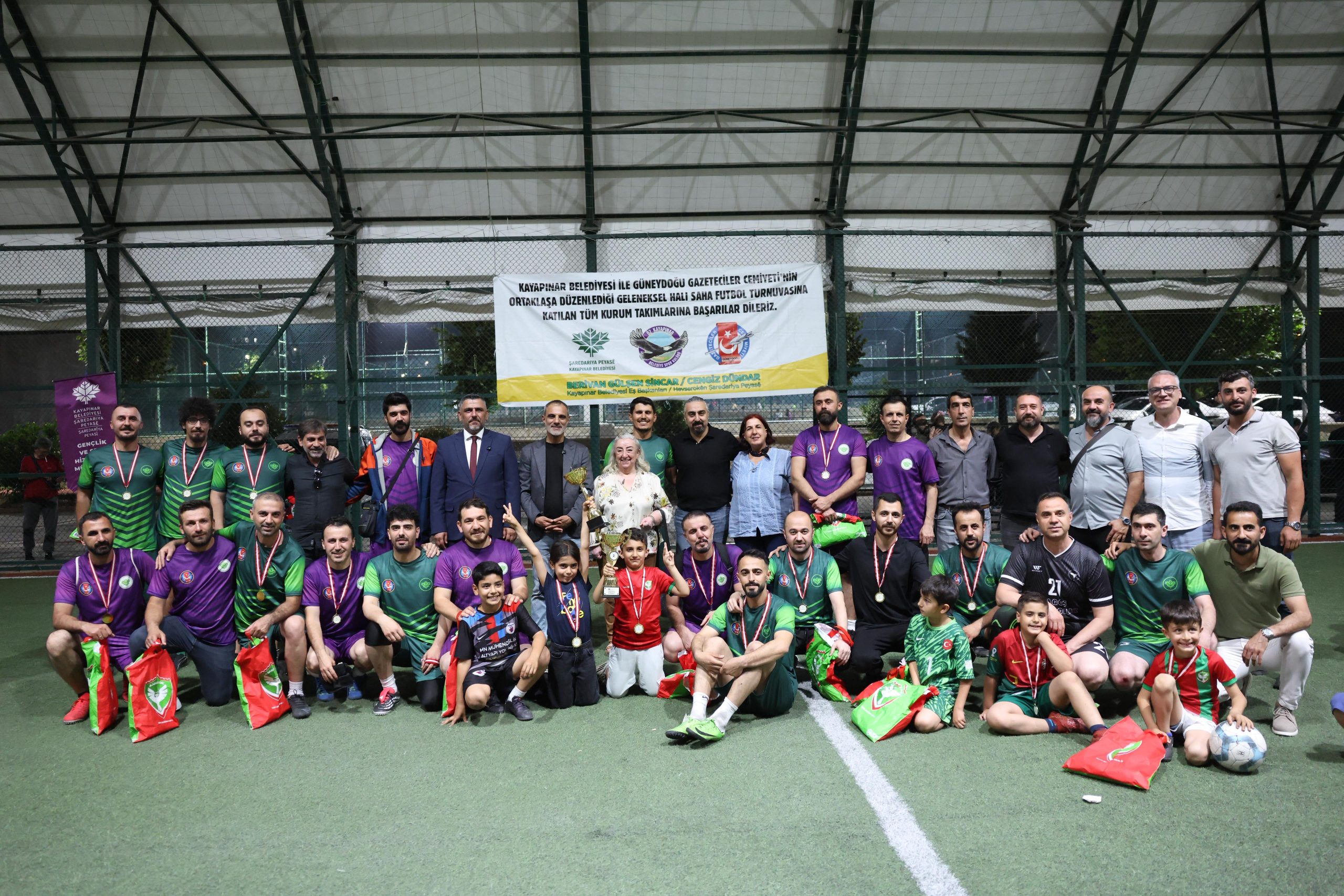 Kayapınar Belediyesi ve GGC Kupası Sahibini Buldu