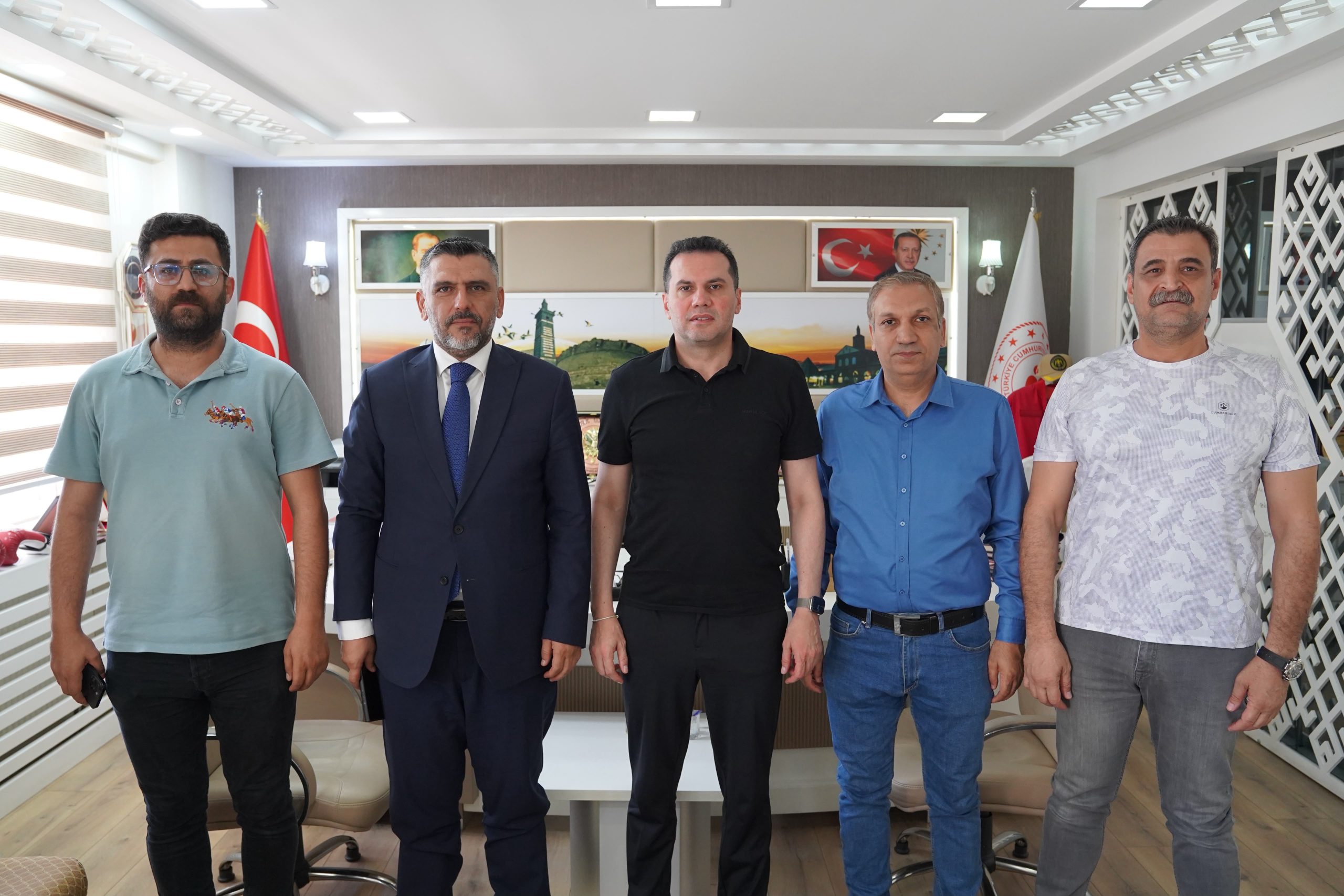 GGC’den Gençlik ve Spor İl Müdürü Öztekin’e Ziyaret