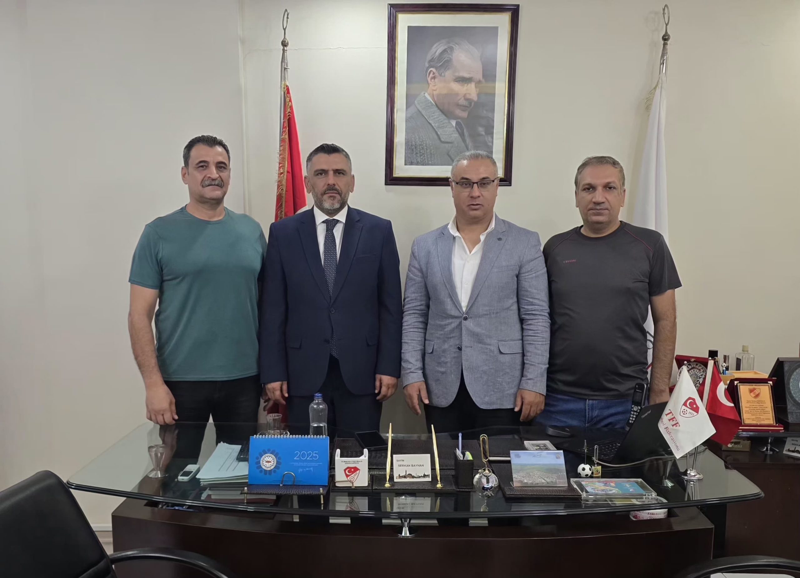 GGC’den TFF Bölge Müdürü Serkan Bayhan’a Ziyaret